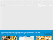 Tablet Screenshot of lactopur.com